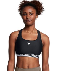 Under Armour-Women’s Project Rock Crossback Mid Sports Bra-under armour