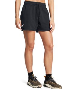 Under Armour-Women’s Project Rock Terry Shorts-underarmour