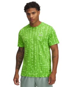 Under Armour Shirts & Tops-Men’s UA Launch Printed Short Sleeve-under armour sweatpants